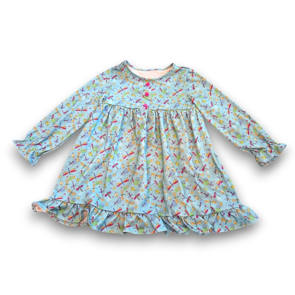 American Girl Wellie Wishers Blue Nightgown Dress Kids Girls Size 5